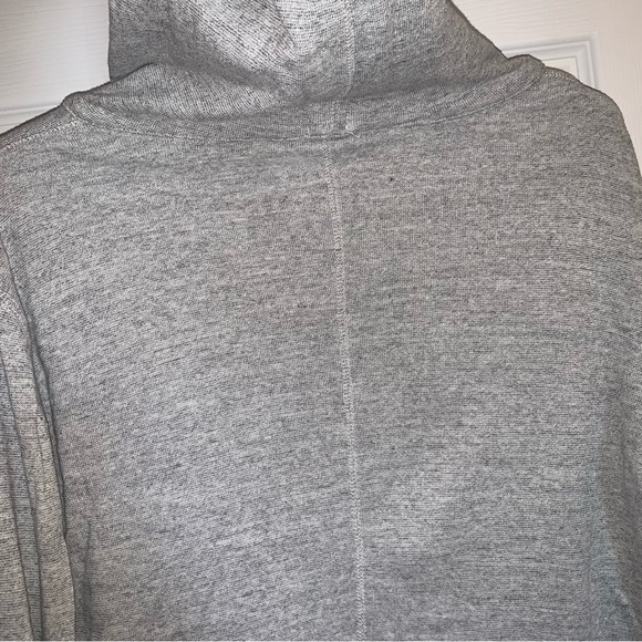 jcrew 100% Cotton Hooded Sweater Shirt Heather grey - Picture 9 of 15